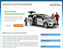 Tablet Screenshot of discount---auto---insurance.com